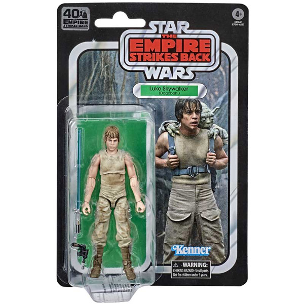 SW Star Wars 40Th Anniv Black Series EP5 Luke Skywalker Dagobah 15cm